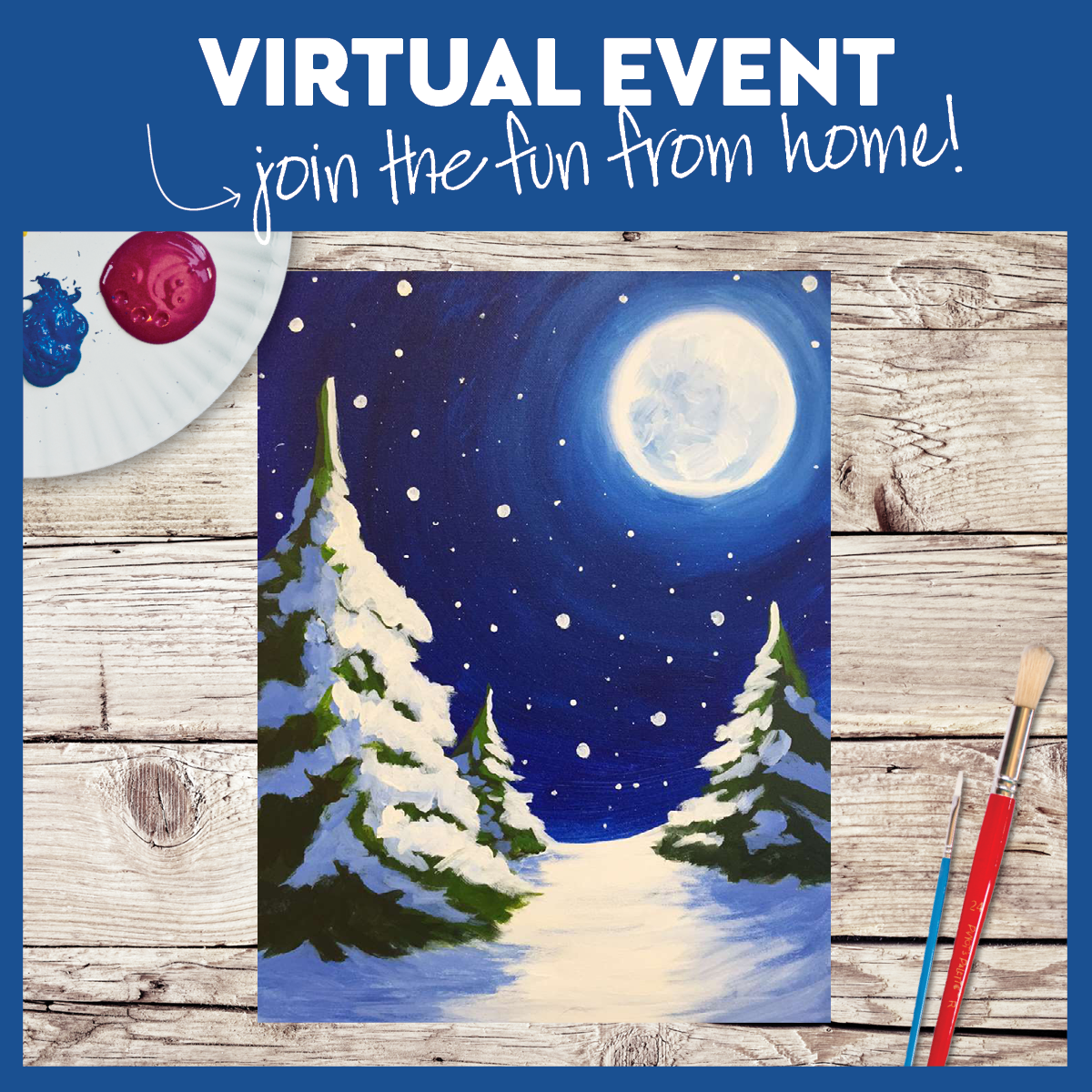VIRTUAL EVENT (Not in-studio)
